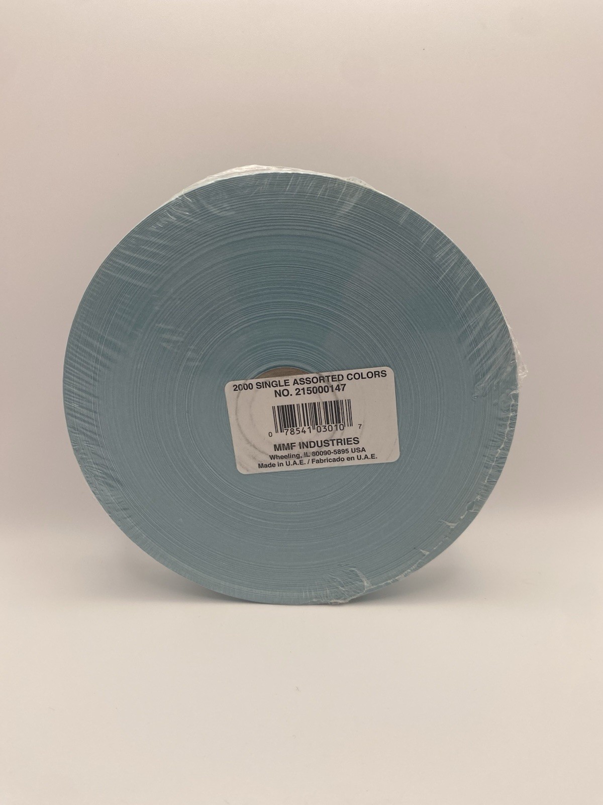 Admit One BLUE Raffle Tickets Roll of 2000 Made In USA MMF #215000147