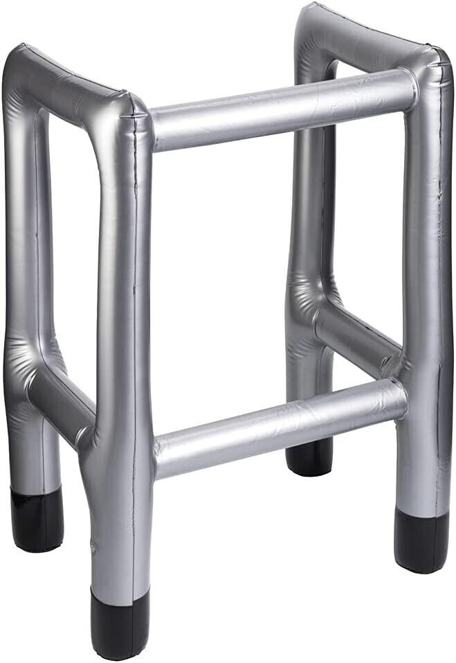 INFLATABLE WALKER – Senior Citizen Over the Hill – Funny Birthday Gag Joke Gift