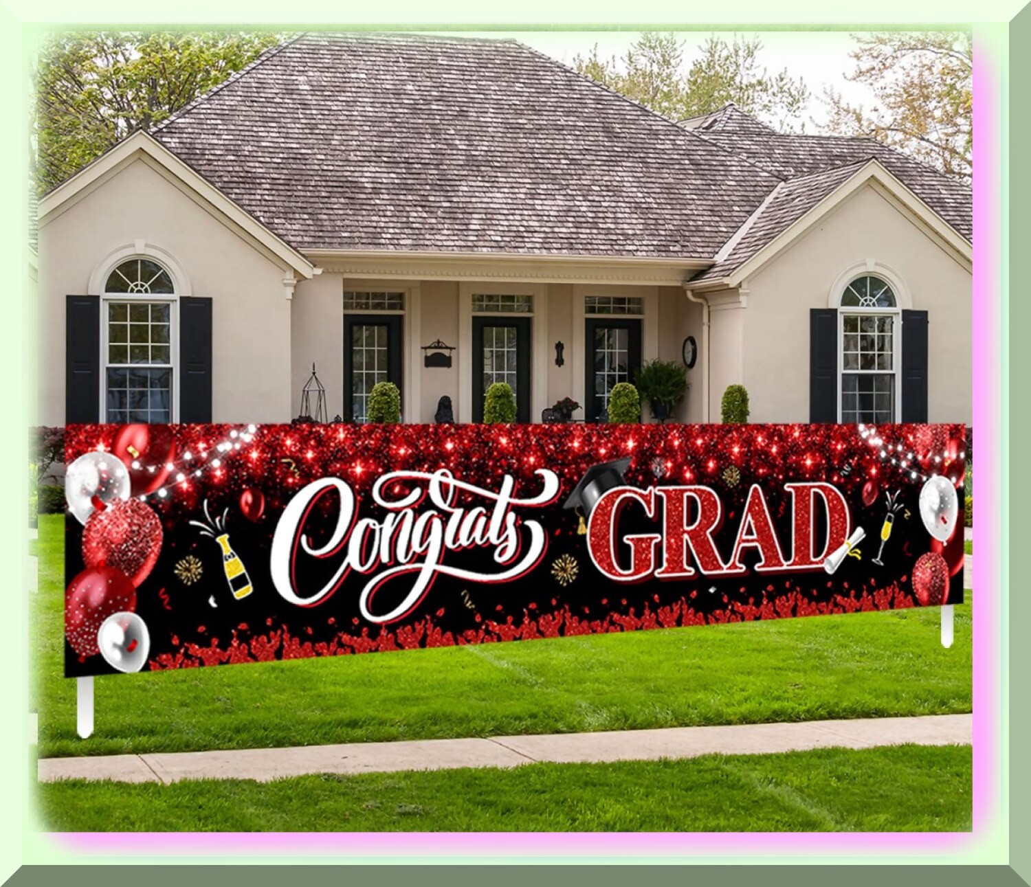 Class of 2024 Red Yard Sign