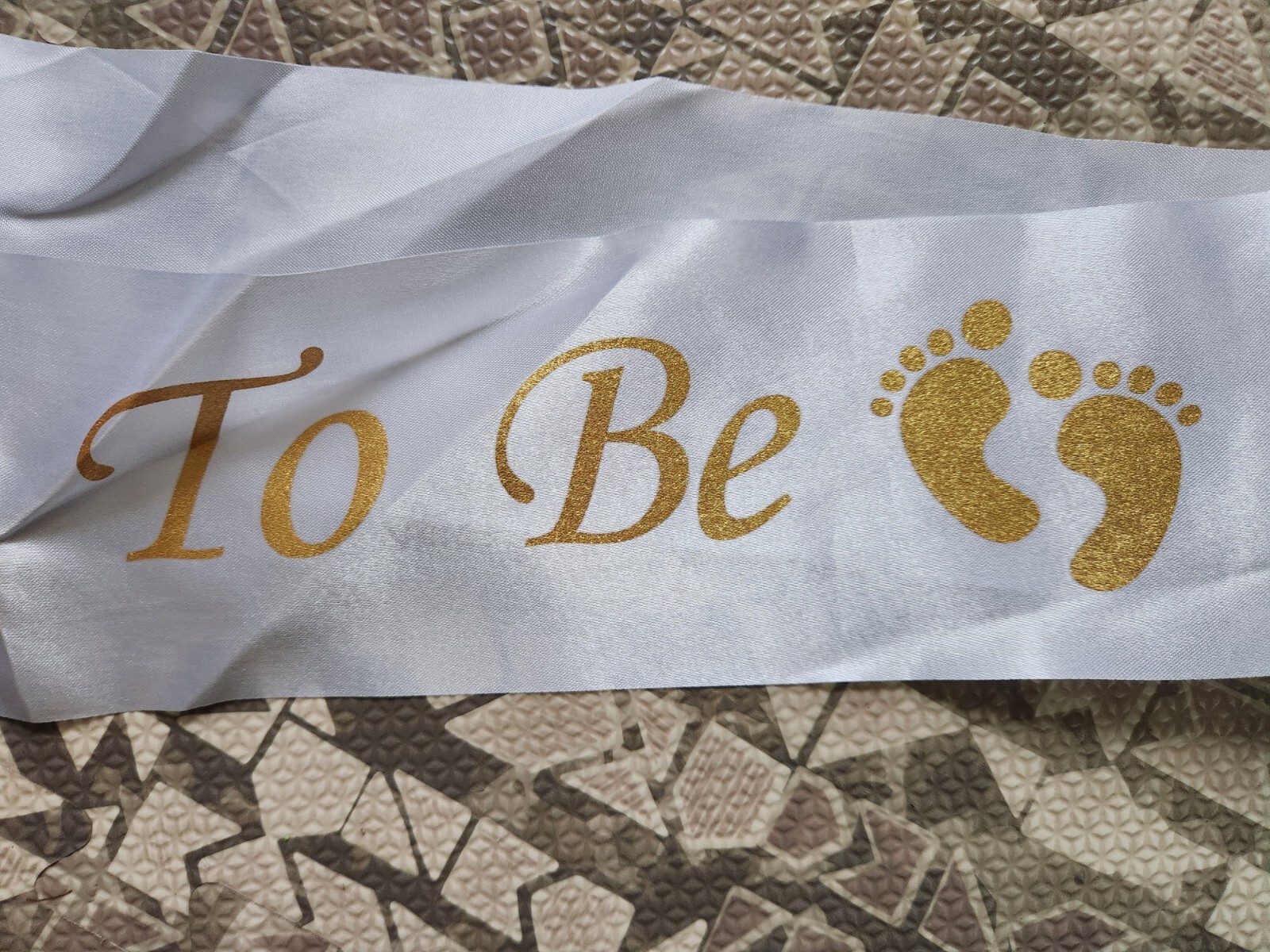 Mommy To Be Baby Shower Sash