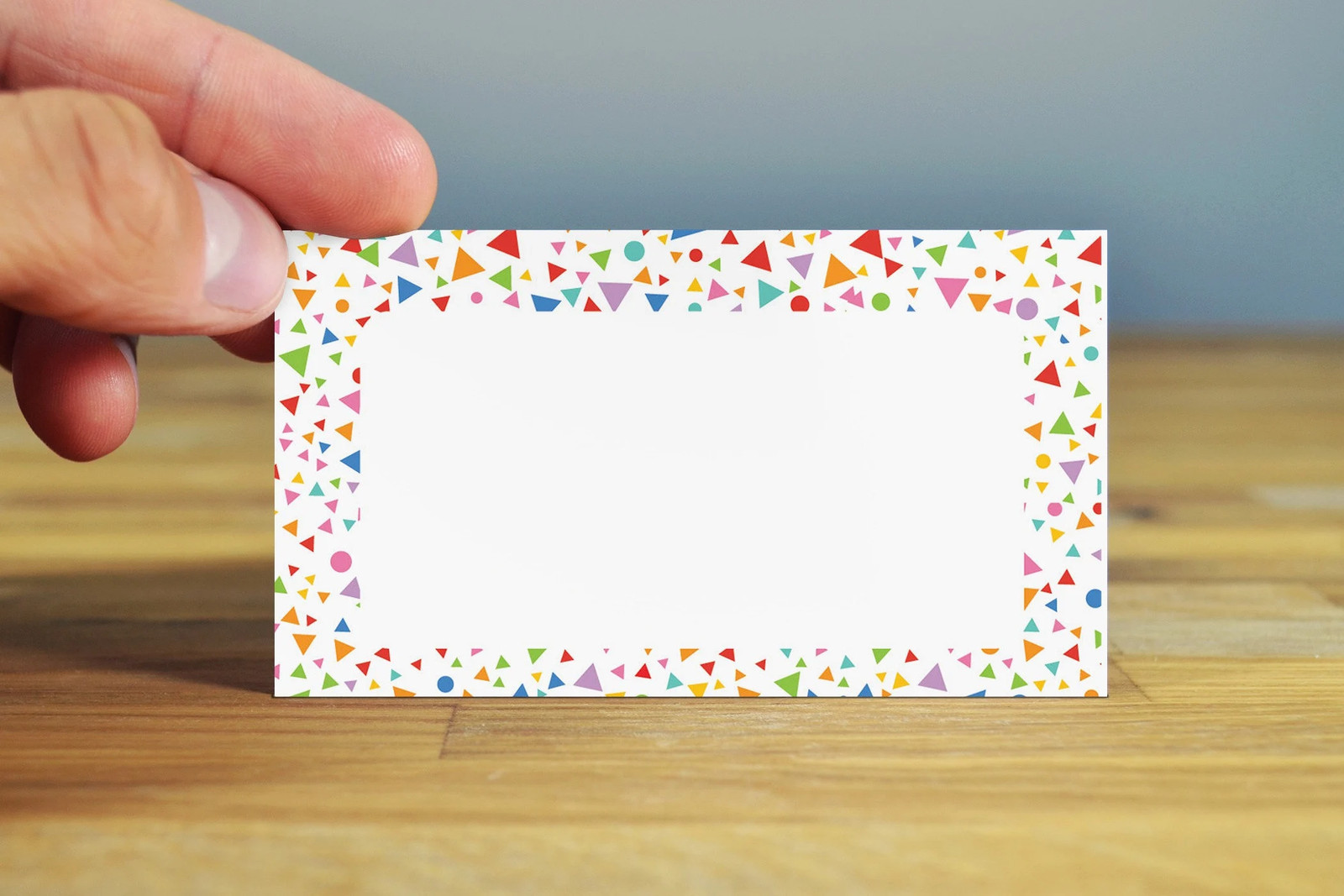 Colorful Confetti Happy Birthday Place Cards – 25 Place Cards – Party – B77548