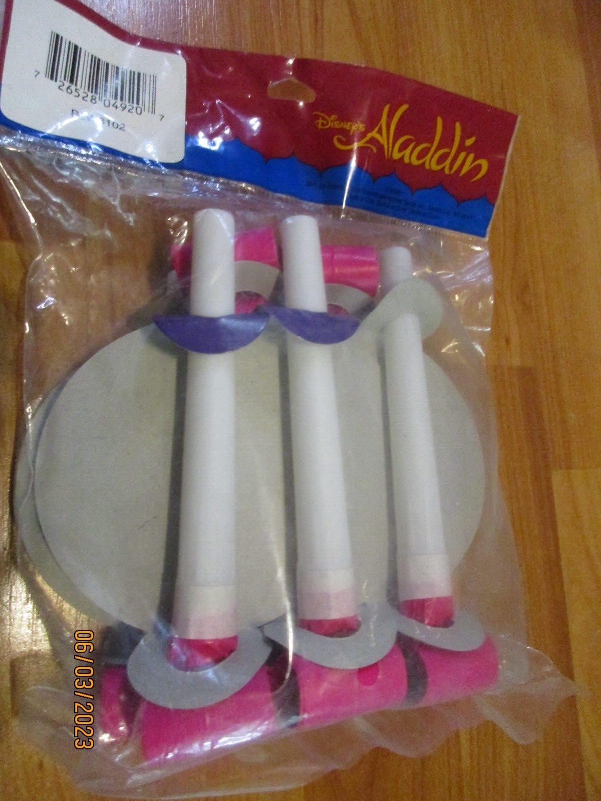 Jasmine’s Rajah Medallion Blowouts Party Supplies Multi-color Party Express NOS