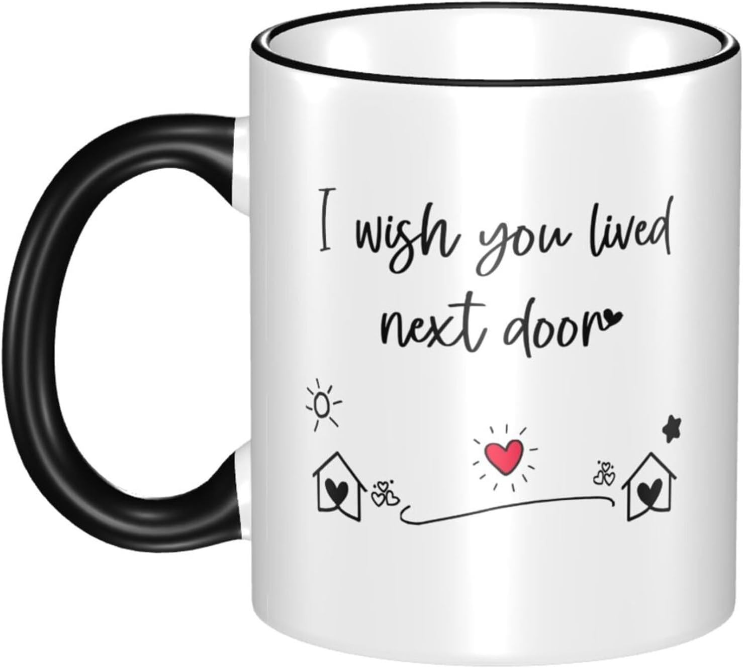 Bestie Gifts for Women: Unique Friendship Gifts – ‘I Wish You Lived Next Door’
