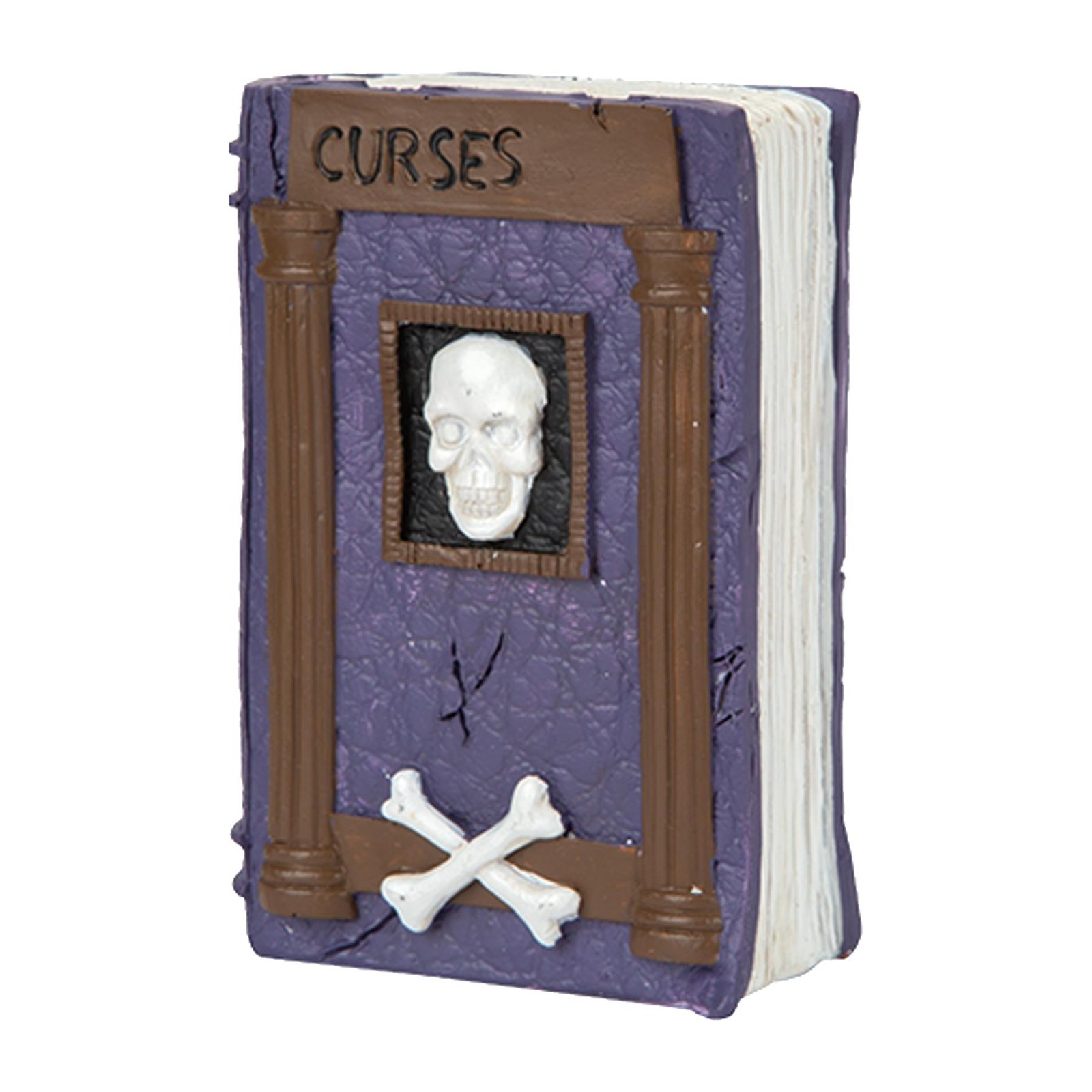 Halloween Book Ornament Set of 3 Decorations 10.5cm x 7cm