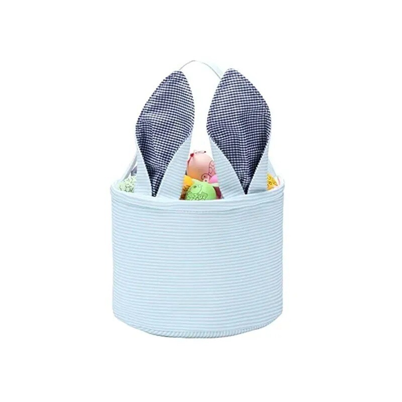 Personalised Easter Basket Egg Bags Tote Handbag Custom Text Girls Boys Gift AU