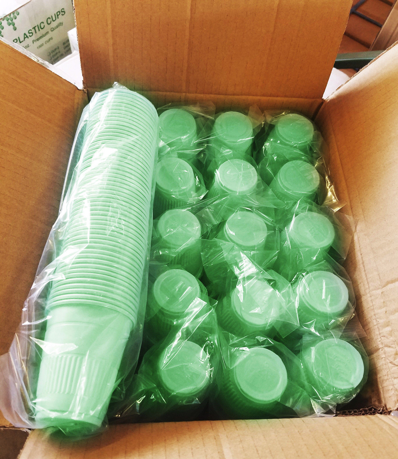 Disposable Plastic Drinking Cups Premium 5oz White Purple Green Pink Blue 1000pk