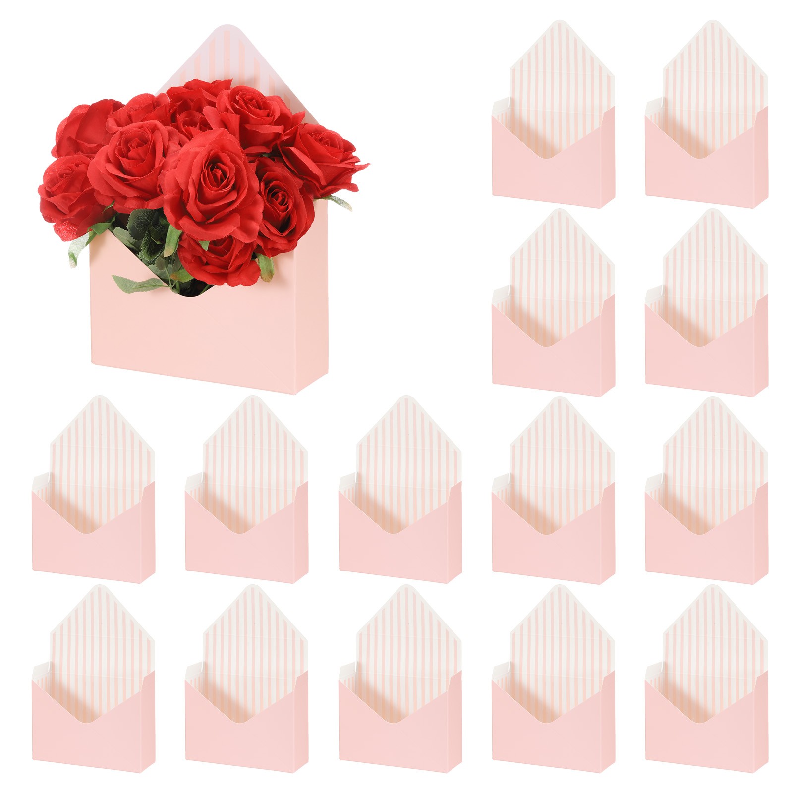 Paper Flower Gift Bags 20Pcs Paper Bouquet Flower Envelope Gift Bag