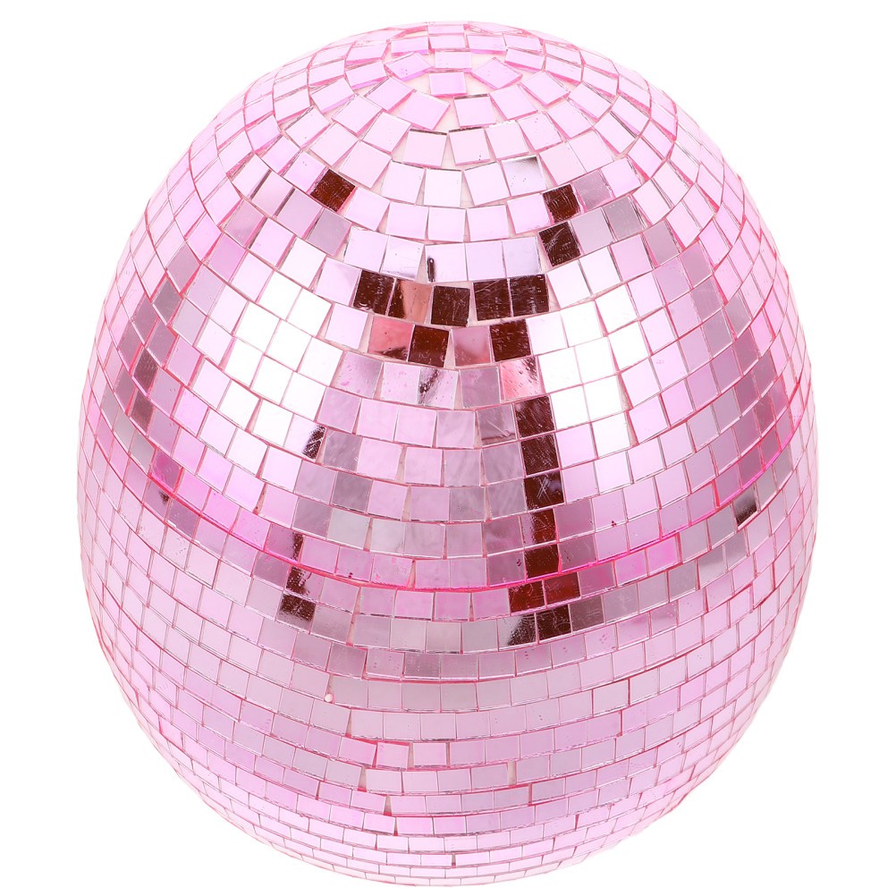 Reflective Ball Disco Eggs Tabletop Easter Decor Photo Props