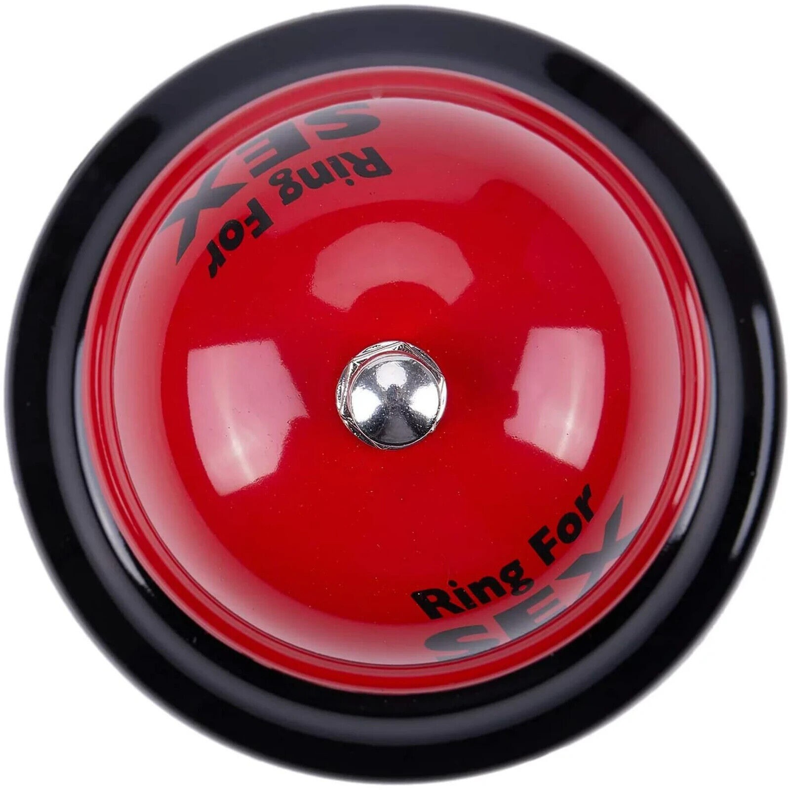 RING FOR SEX BELL – Red Hot Bedroom Office Desk Gag Joke Bar Man Cave Kitchen