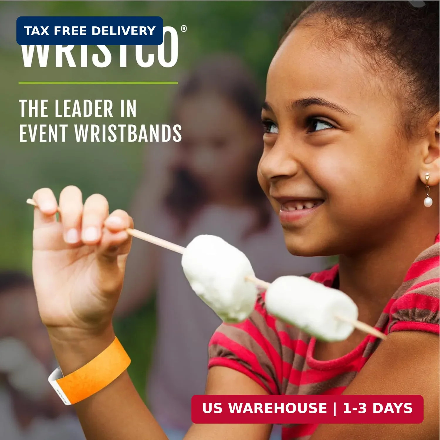 200 Wristco Tyvek Wristbands for Events, 20-Color Variety Pack – Tamper-Proof De