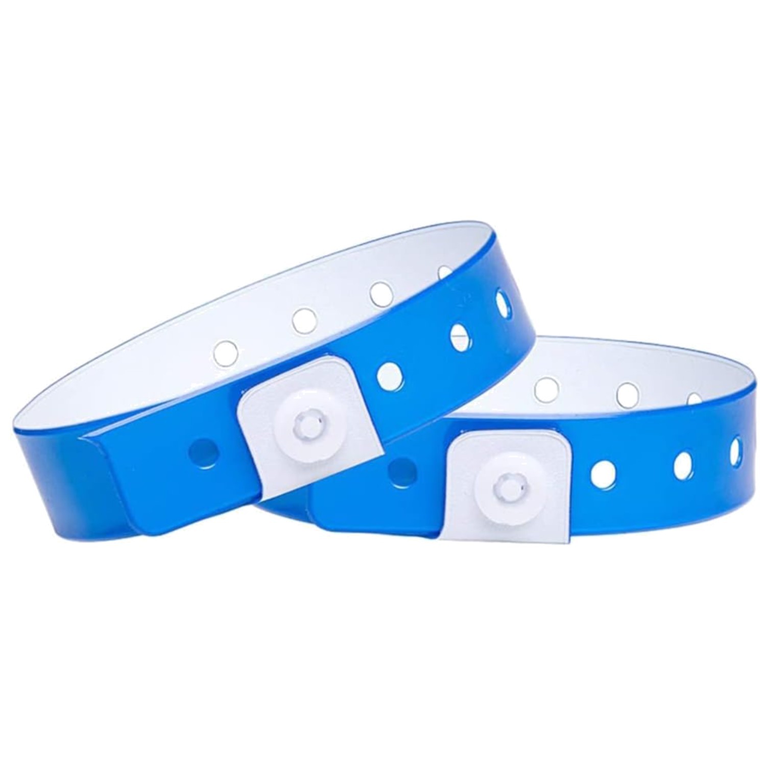Neon Blue Party Wristbands – 500 Pack for Events & Clubs