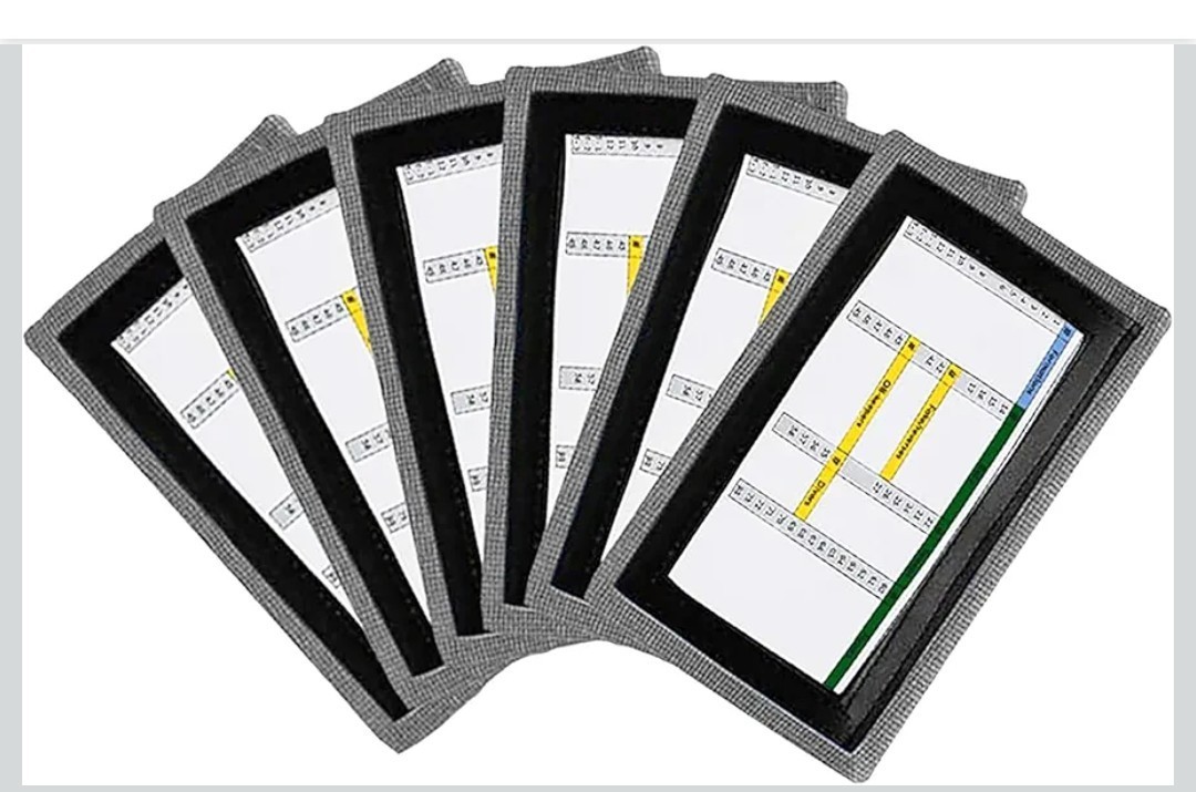 QB Playbook Wrist Bands Grey Color 12 Pack