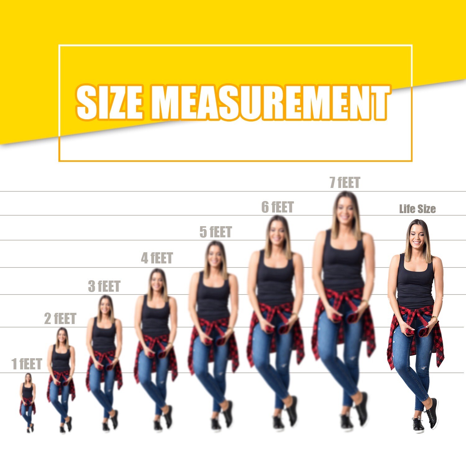 4feet-Custom Photo Cardboard Cutout ,great for Wedding ,Birthday Party ,Holiday