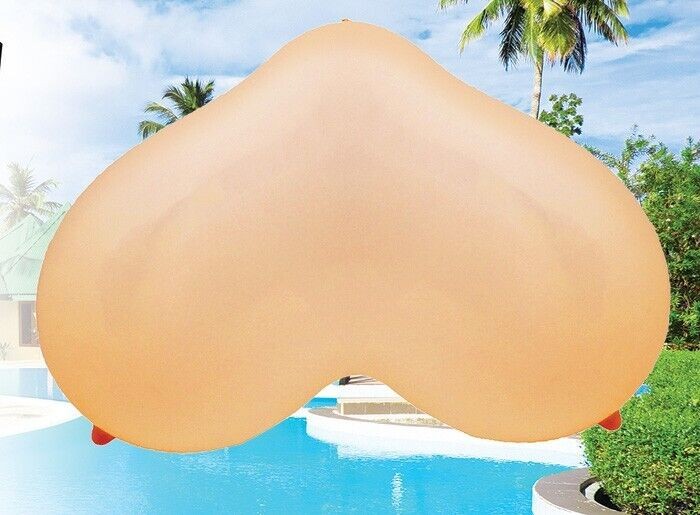 12 TOTAL Big Boobie Balloon 2PK – Fun Gag Gift Adult Novelty Party Decoration