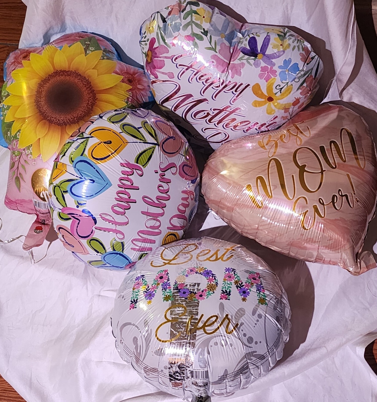 Wholesale Foil Mother’s Day – Large Mylar Self Sealing 50 pack 10 each design