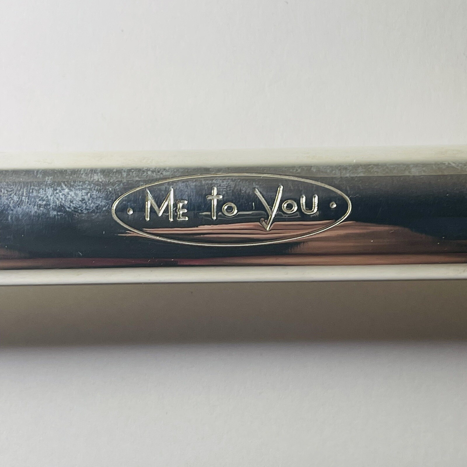 Me To You Birth Certificate Holder Silver Plated Very Rare UK Newborn Birthday