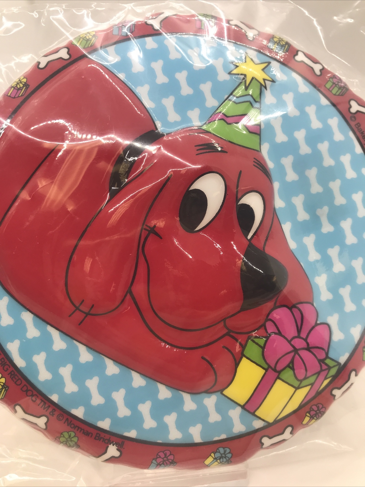 New Clifford The Big Red Dog Pop Top Bakery Birthday Cake Decoration