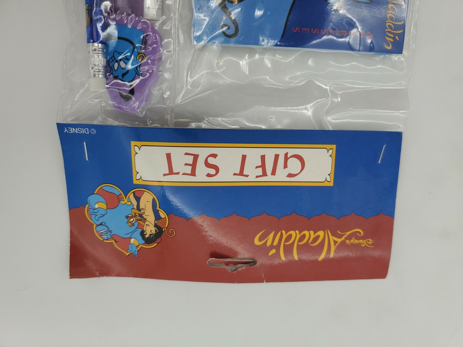 Vintage Disney’s Aladdin Genie School supplies Gift Set NEW. #5845