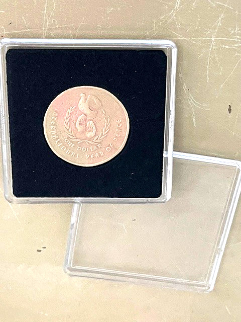 Unusual 40th Birthday Gift-1986 Australia Birth Dollar coin – Present.