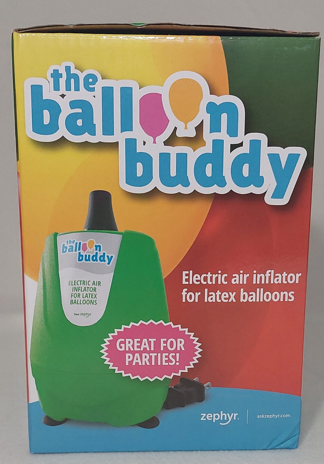The Balloon Buddy Electric Air Inflator For Latex Balloons