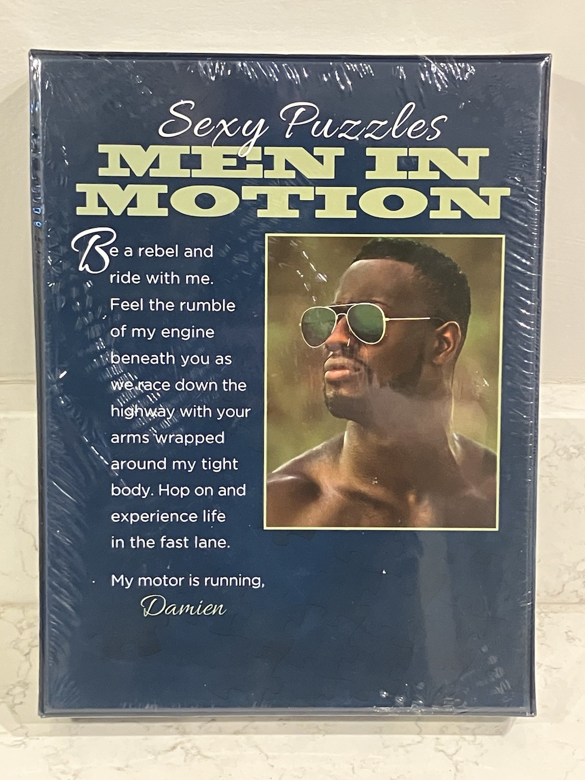 Sexy 500 Pc Puzzles Men In Motion 20″ x 30″ Damien Fun at Home Hen Party Favor