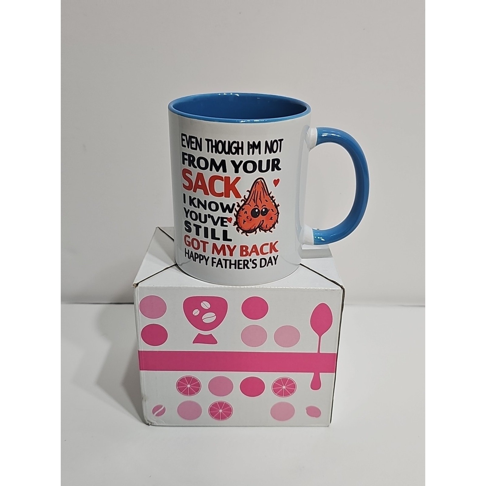 Fathers Day Mug Gift Stepdad Christmas Birthday Dad Not From Your Humor Funny