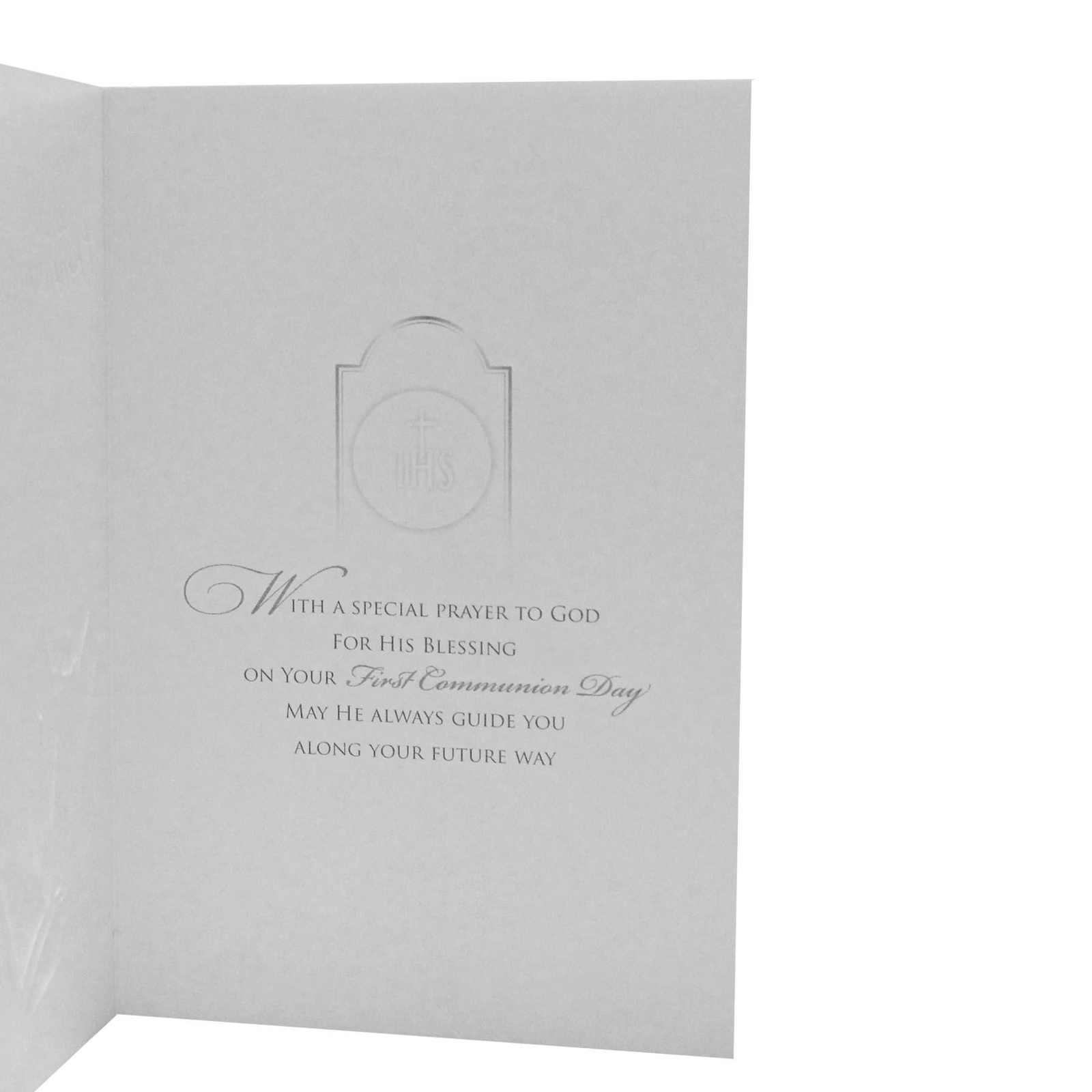 First Holy Communion Card and Envelope with Bookmark Gold Detail – C27794
