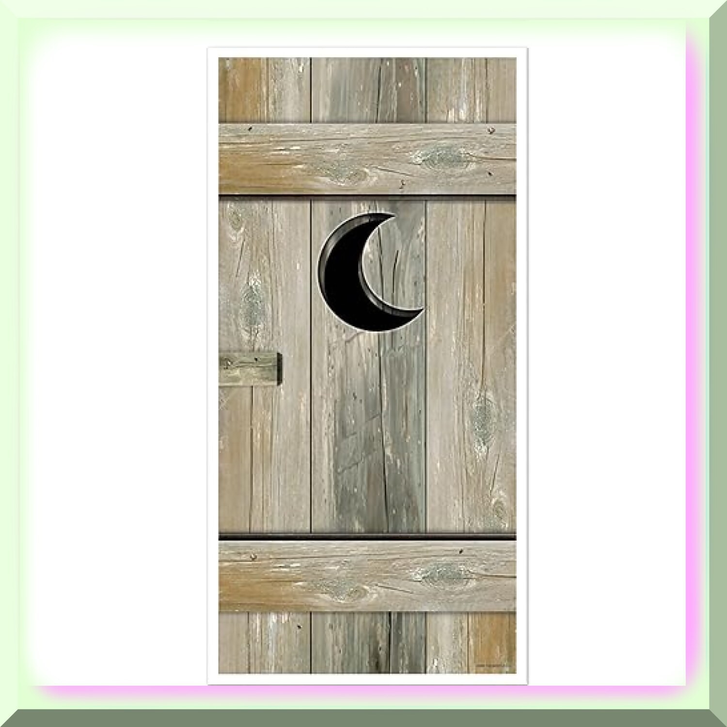 Outhouse Door Cover for Party Potty 30×60 inches
