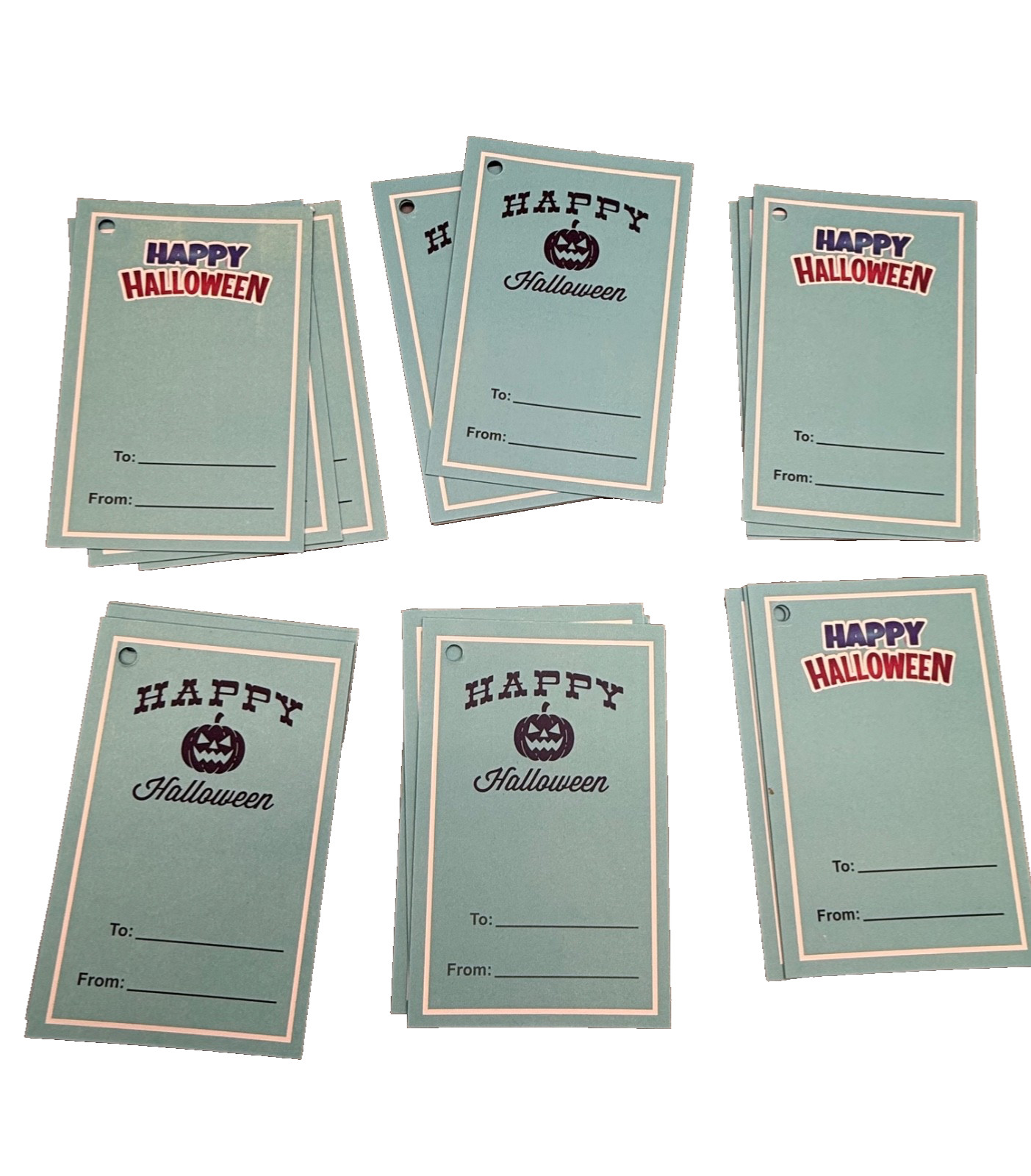 Halloween Junk Journaling Parties 18 Gift Hang Paper Tags