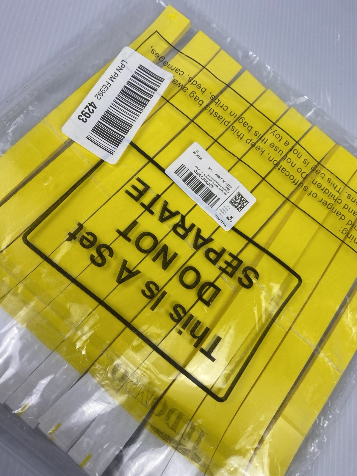 600 Pieces Yellow Wristbands for Events Wrist Bands Paper Bracelets 3/4 Inch
