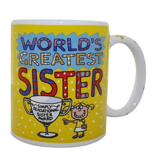 World’s Greatest Sister Novelty Coffee/Tea Mug
