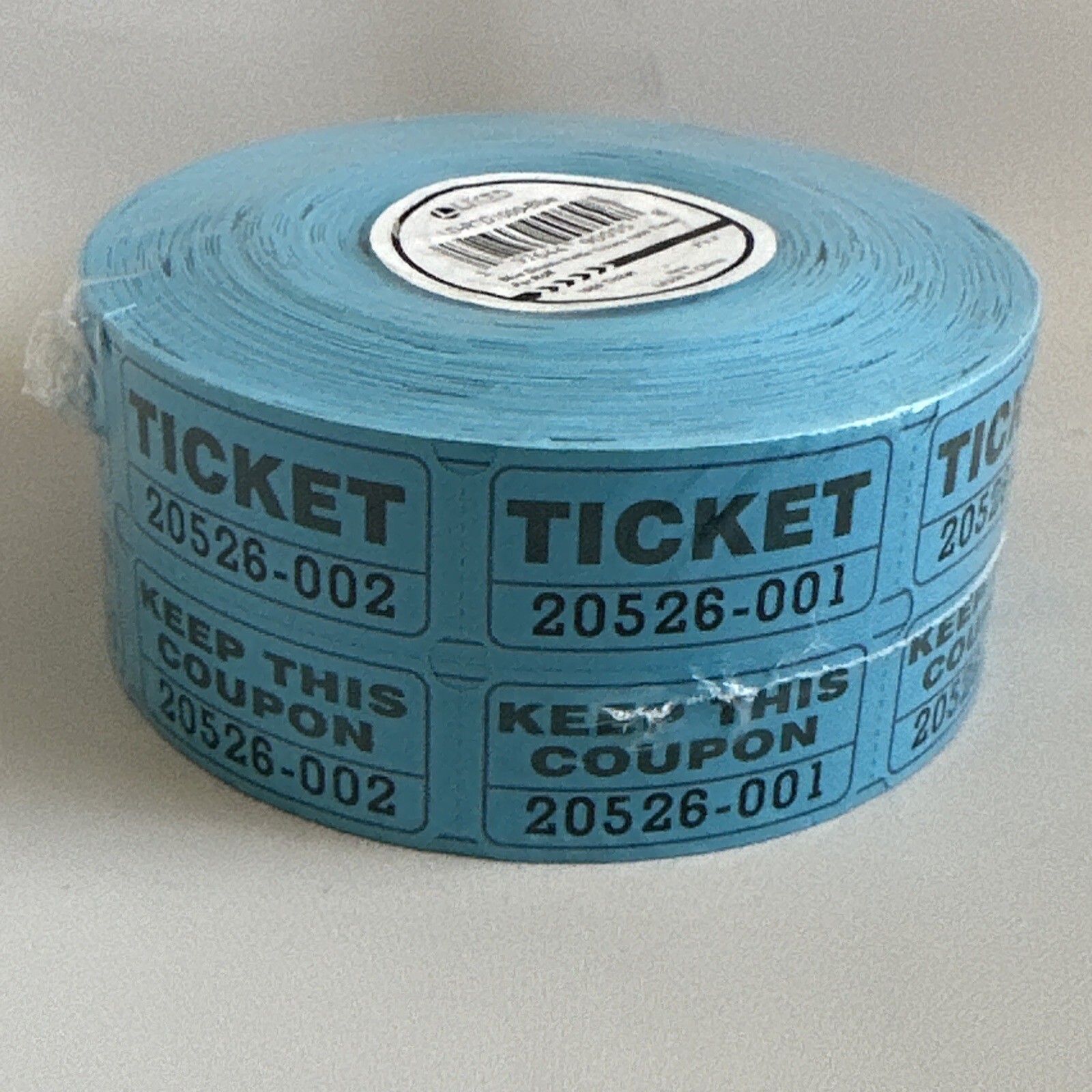 Raffle Tickets Double Roll Events Carnivals 1000 Ticket Count Per Roll