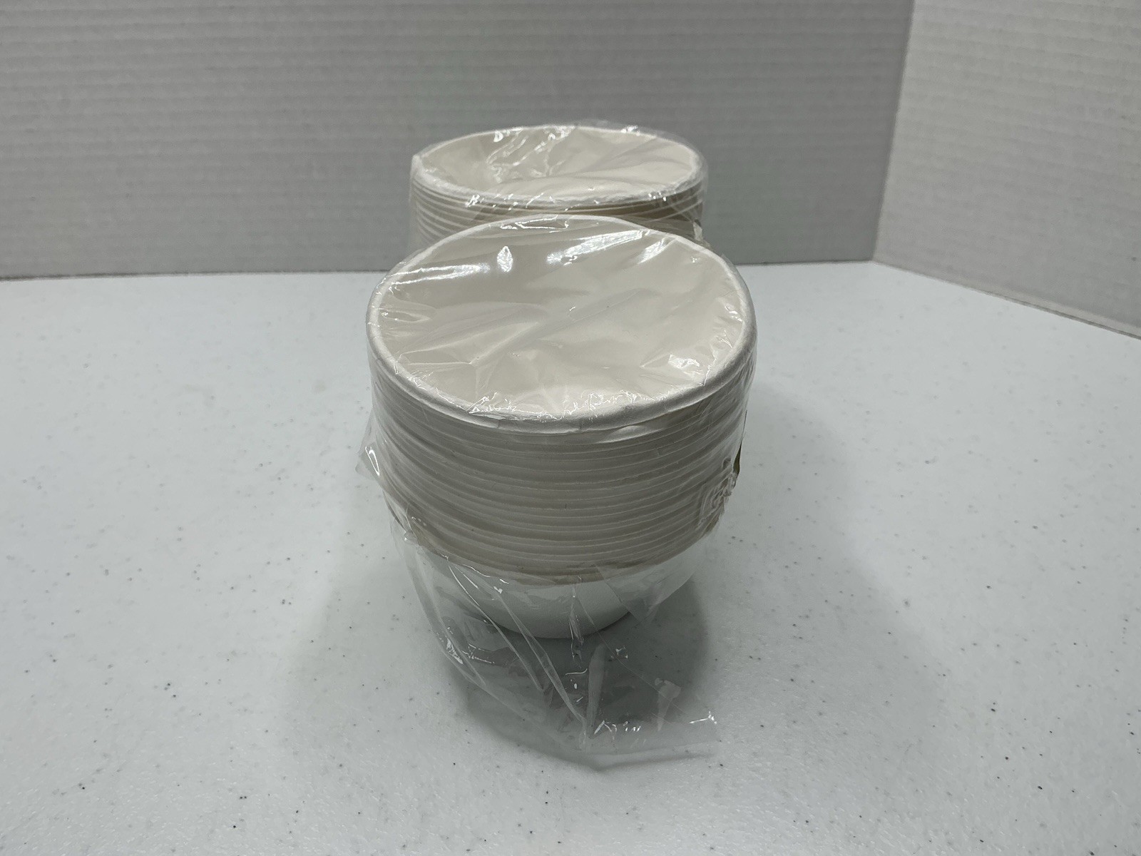 Microwavable Compostable Bowls 6oz, Eco-Friendly Sugarcane 45 Count