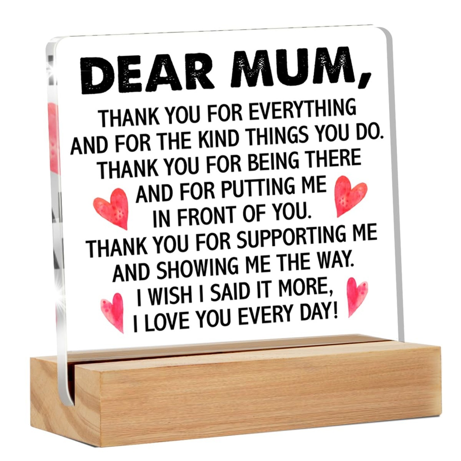 Mum Gifts From Daughter Son, Thank You Mom Gifts for Birthday Christmas Mothe…