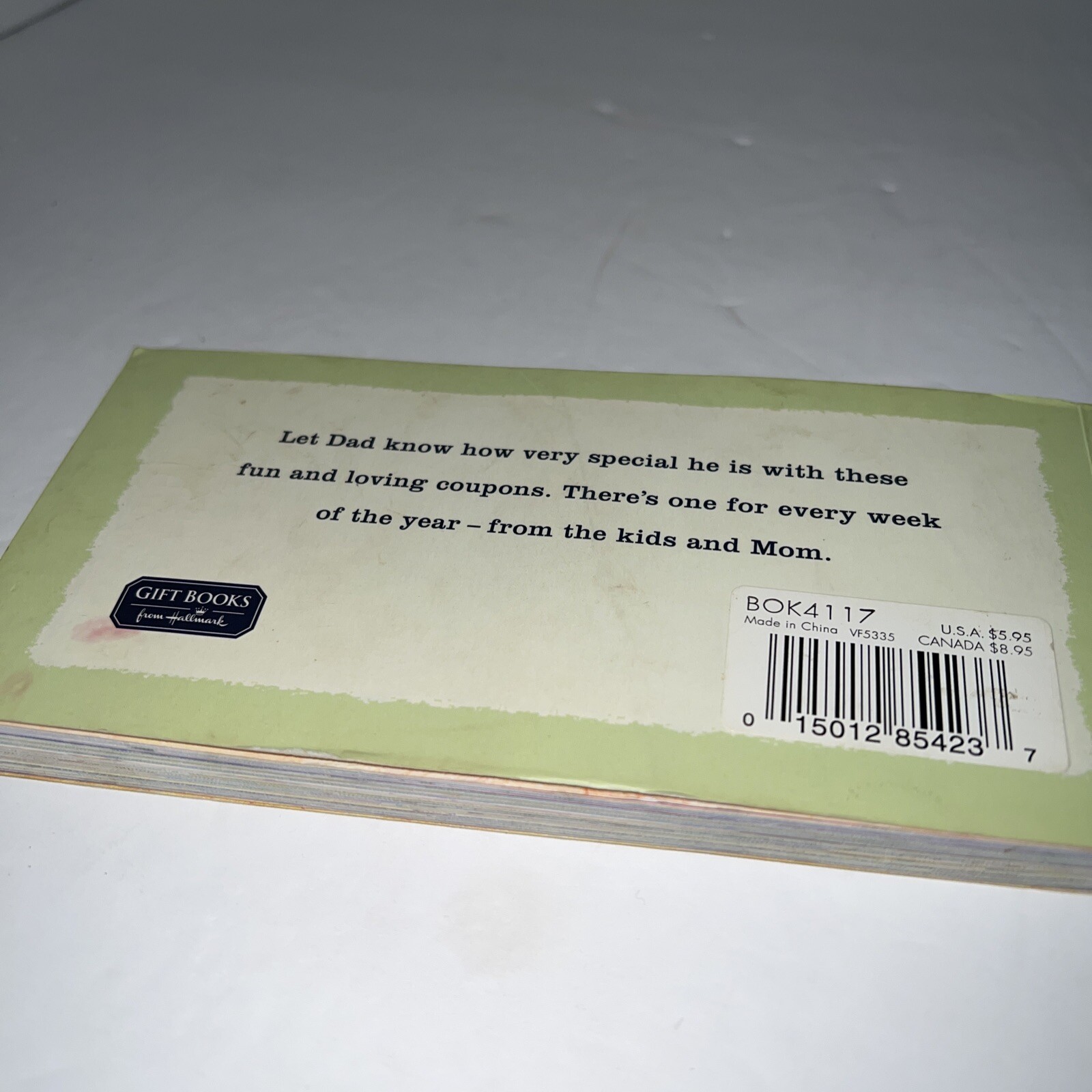 The Little Big Book of Dad Coupons. New. 2004. Gift For Father.