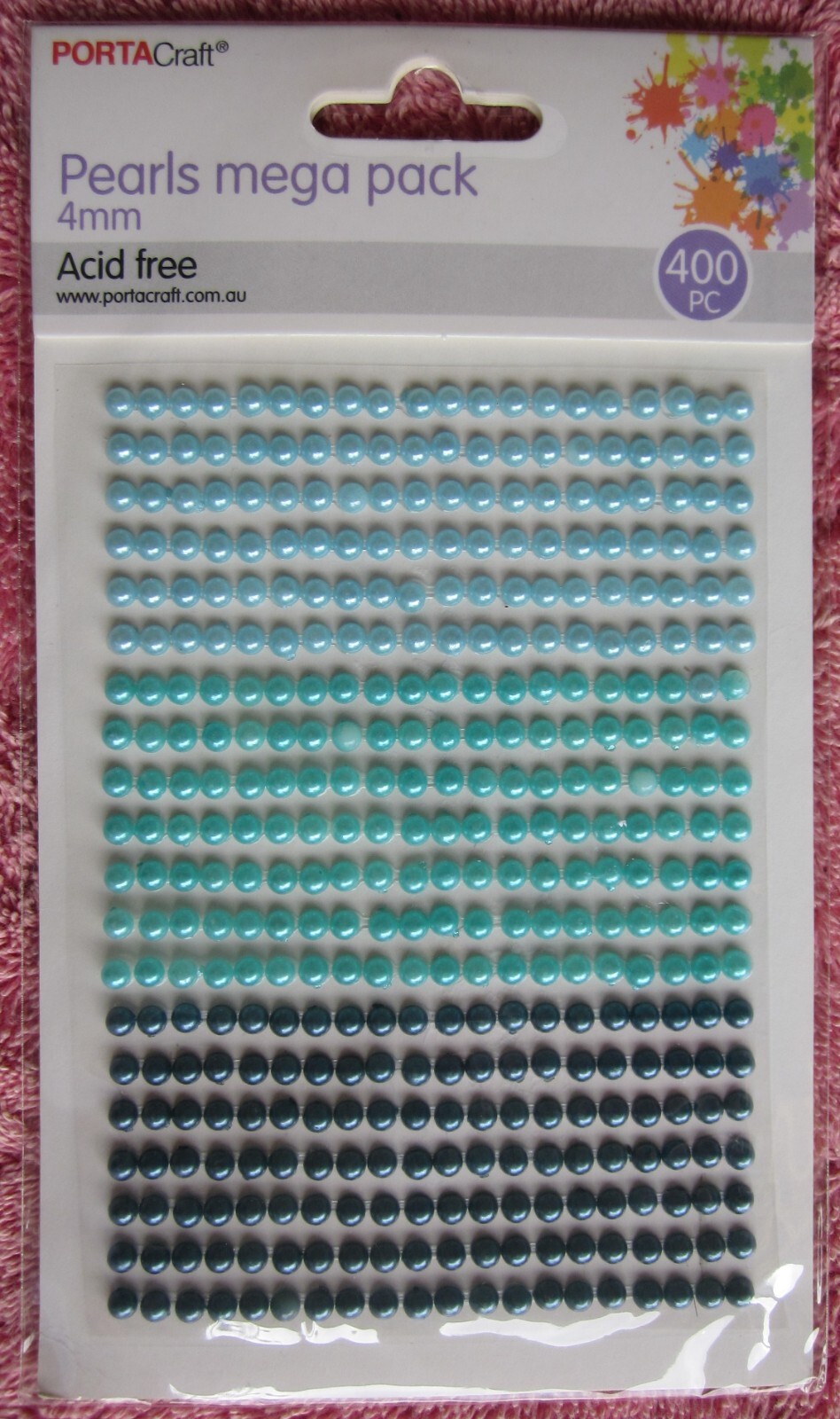PORTACraft pearls mega pack – 400 piece – 4mm