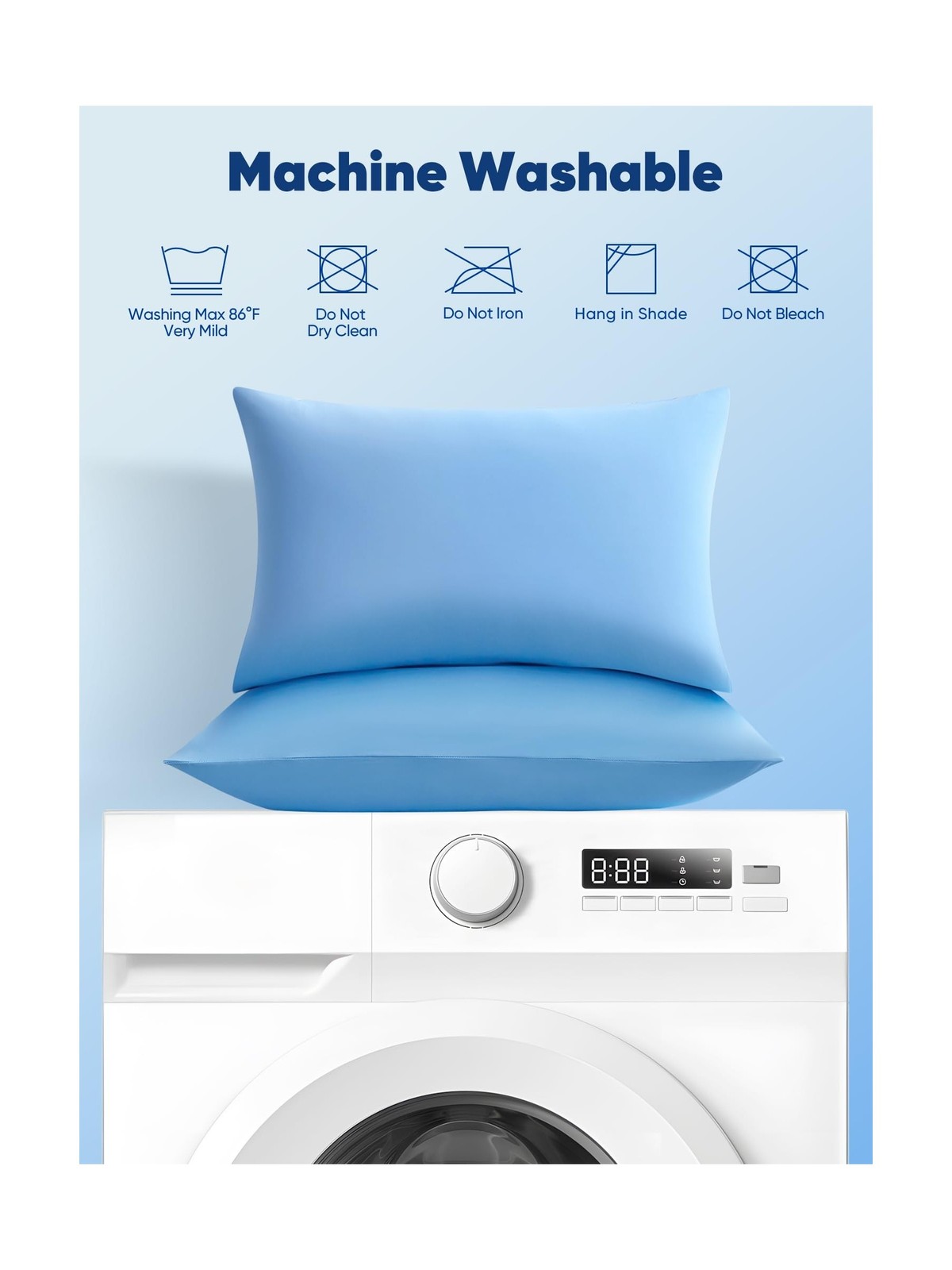 Avolare Cooling Pillow Cases King Size Set of 2,Arc-Chill 3.0(Q-Max… Fast Ship