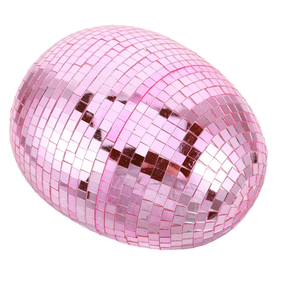 Reflective Ball Disco Eggs Tabletop Easter Decor Photo Props