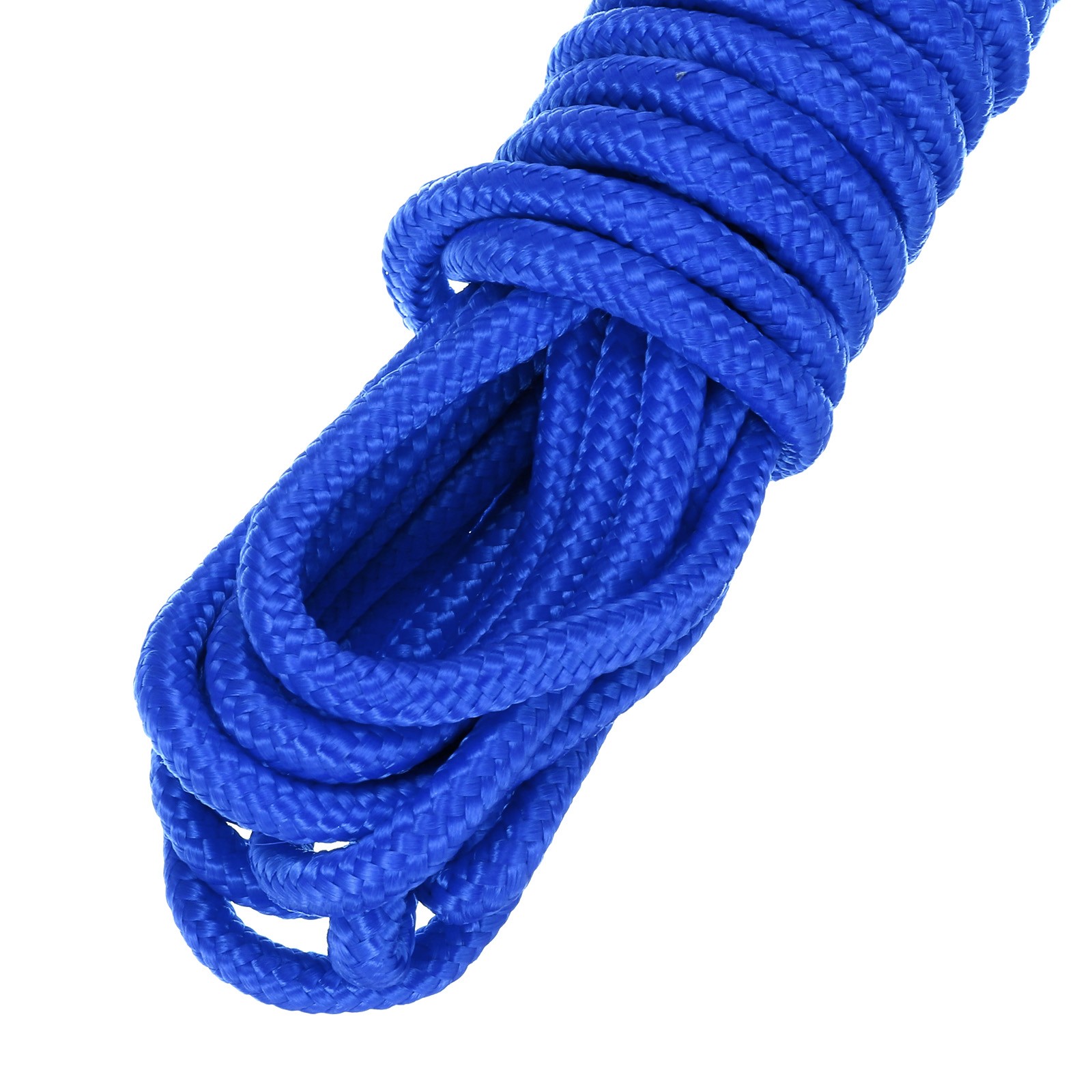 Polypropylene Braided Rope 15M/49.2ft 7mm Blue for