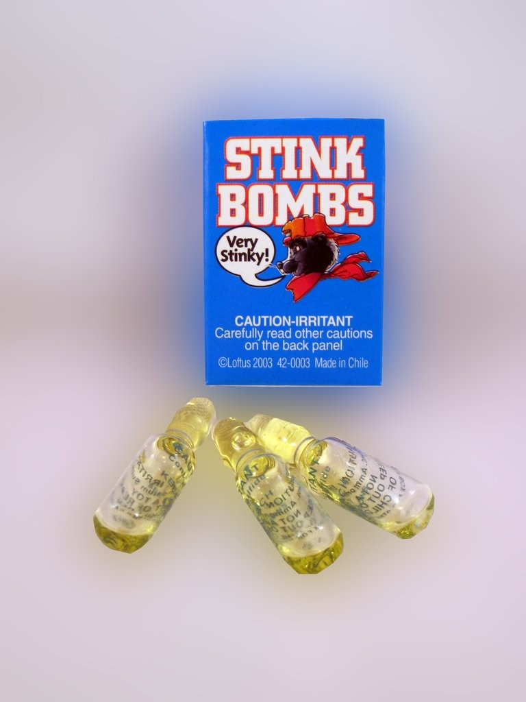 STINK BOMBS poo poop nasty crap smell ( 3 TOTAL )