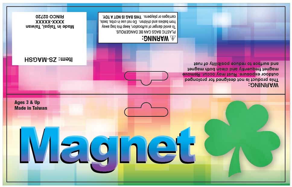 SHAMROCK CLOVER IRISH LEAF CAR FRIDGE MAGNET – Saint Patricks Day