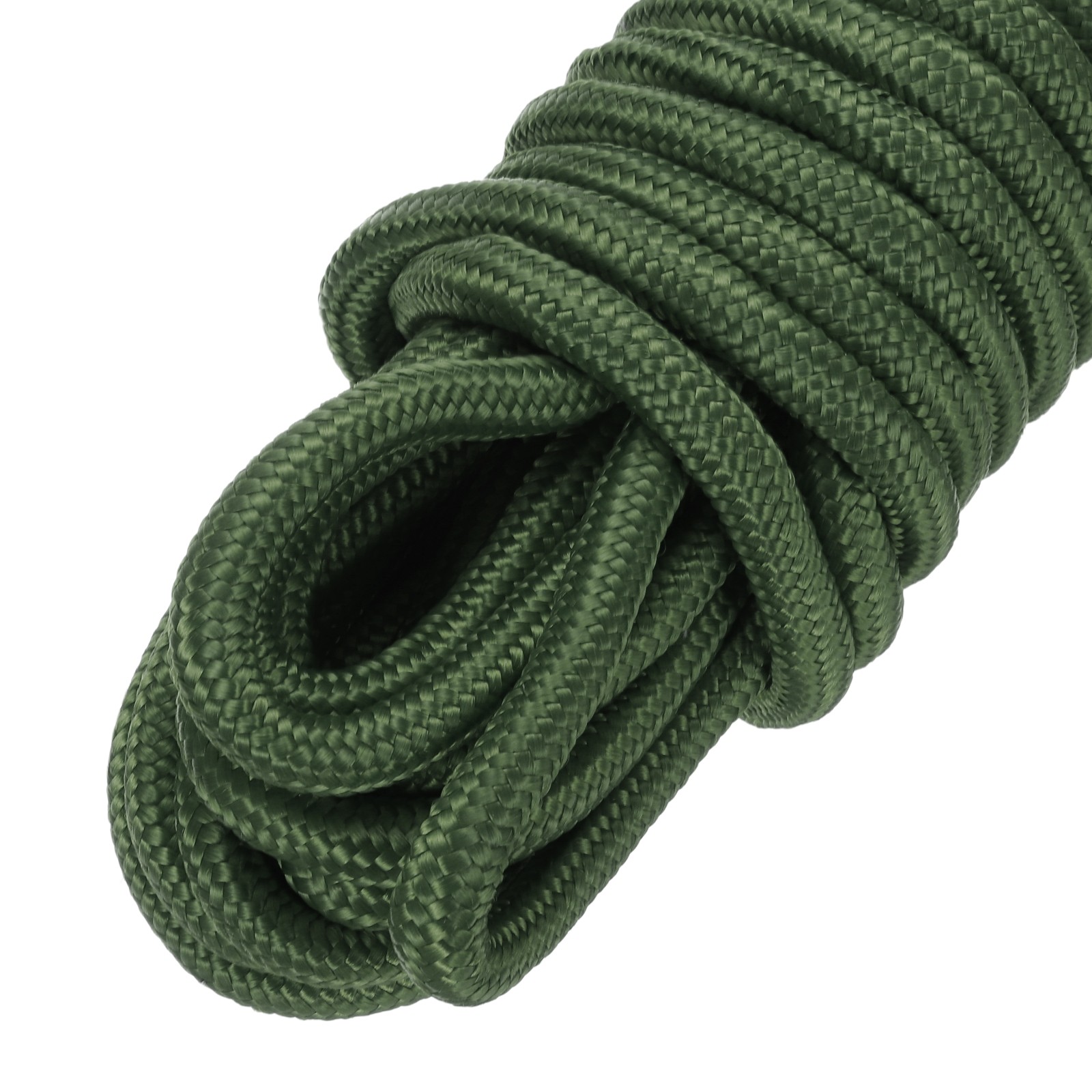 20M 3/8″ Green Indoor Outdoor Braided Rope