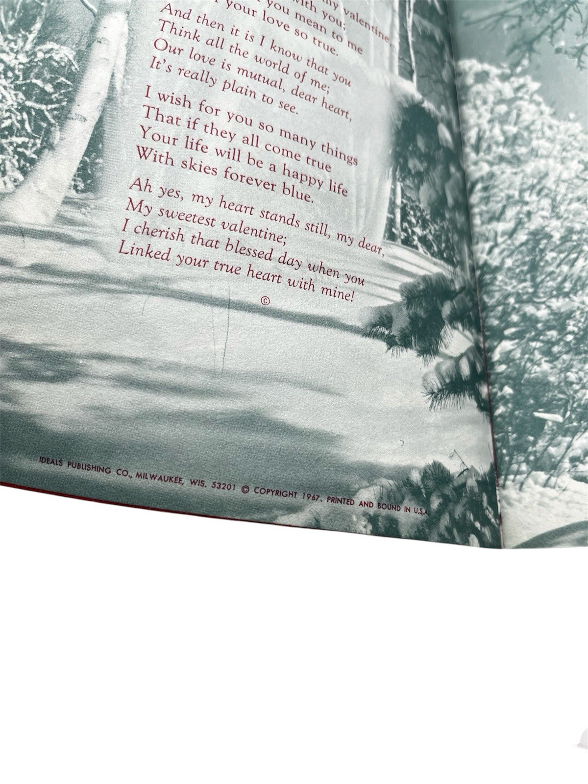 1967 Vintage Ideals Publishing Valentine Greetings Booklet