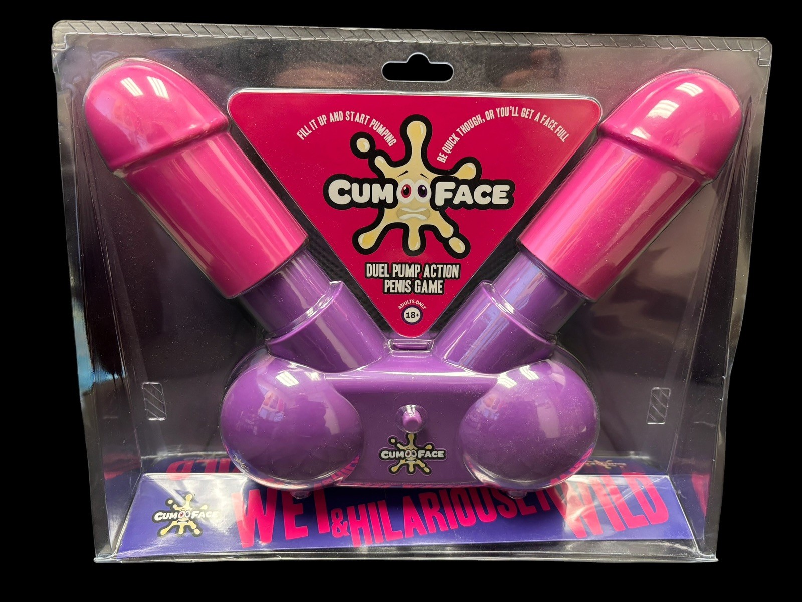 Bachelorette Party Favor Board Game💋Cum Face Duel Pump Action Penis Girls Night