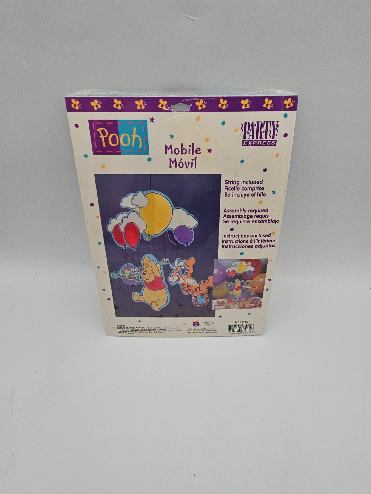 Hallmark Party Express Winnie The Pooh Disney Mobile Honey Pot Birthday Party