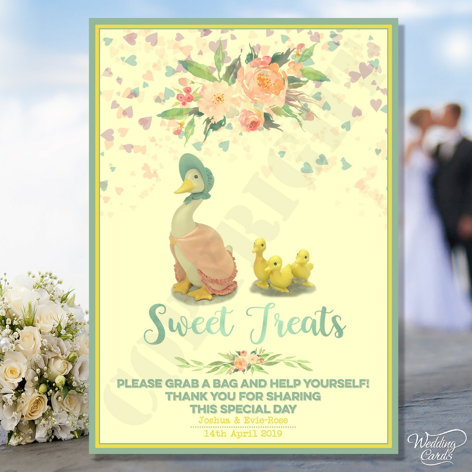 Sweet Treats Peter Rabbit Flopsy Candy Buffet Table Sweeties Corner Sweets Party