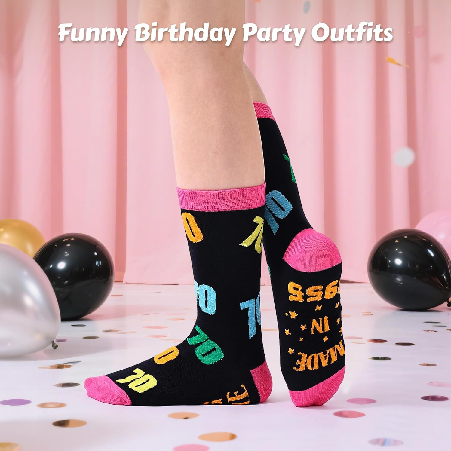 Funny Birthday Socks Gift For Women Mom Wife Sister 30Th 40Th 50Th 60Th 70Th Gif