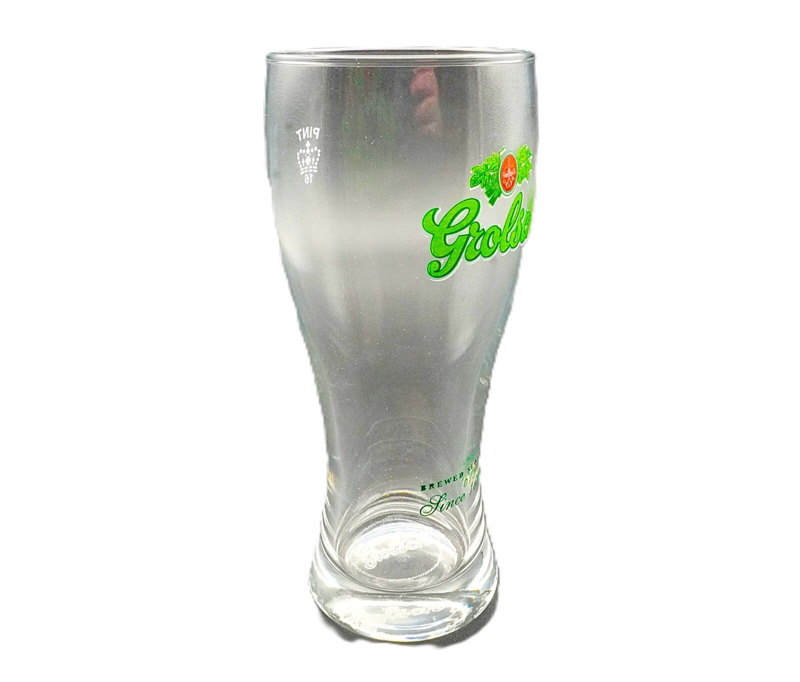 Personalised Grolsch Pint Glass Great Gift for Him or Her Your Message Engrave