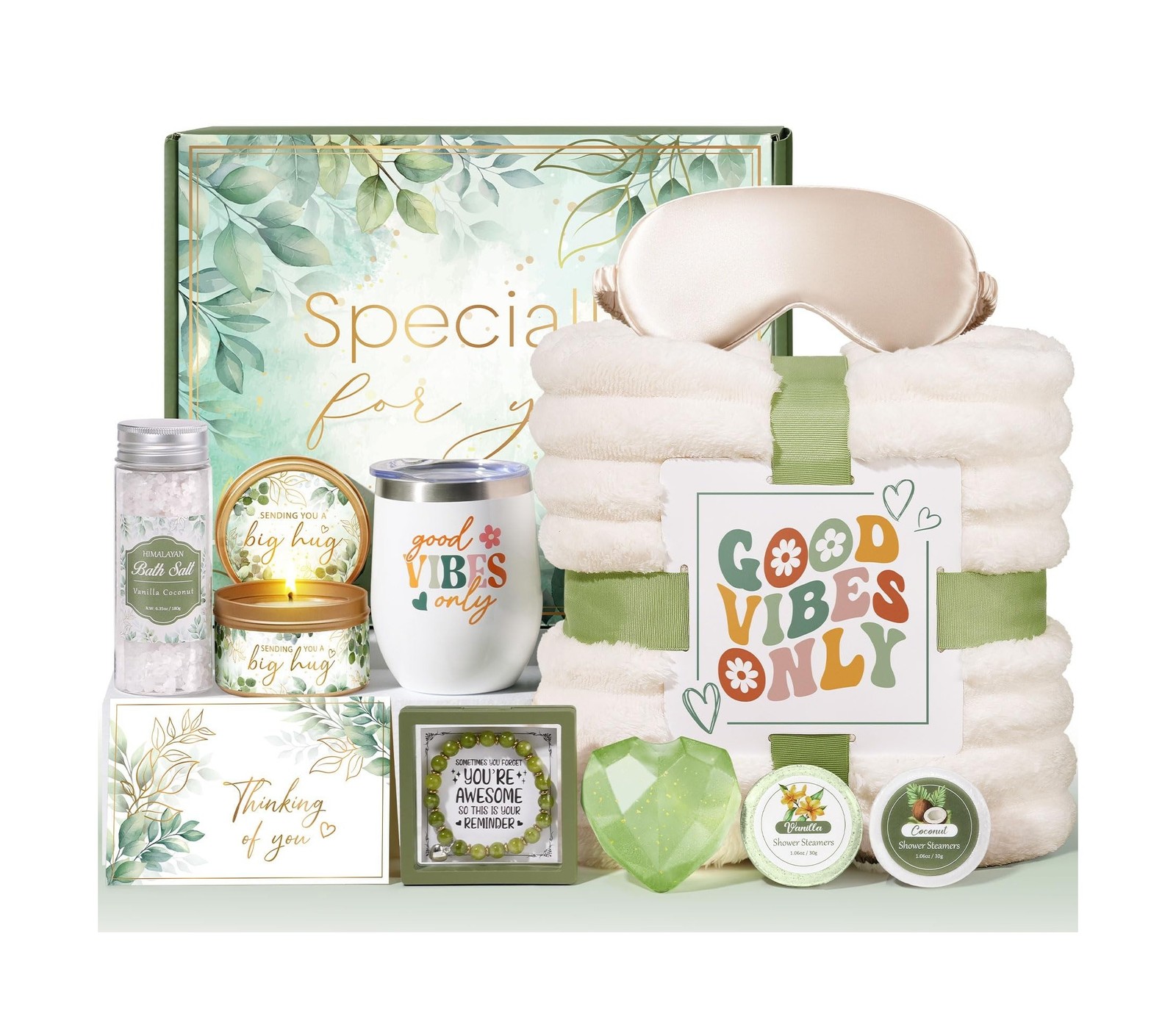 Birthday Gifts for Women Self Care Gifts, Relaxing Spa Gifts Basket… Fast Ship