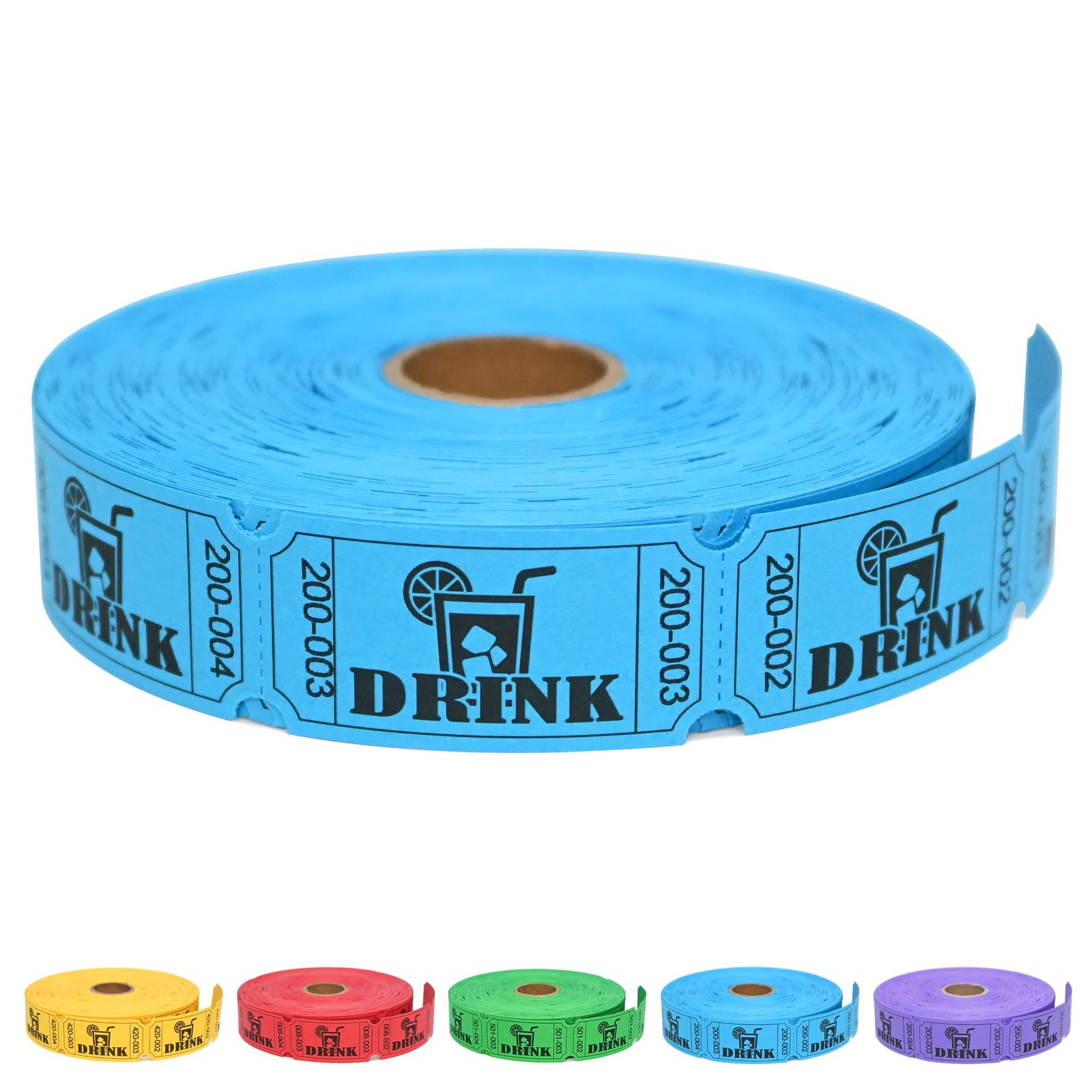 ESSENTIAL 1000 Raffle Tickets Rolls, Drink Tickets Single Roll for Events, Le…